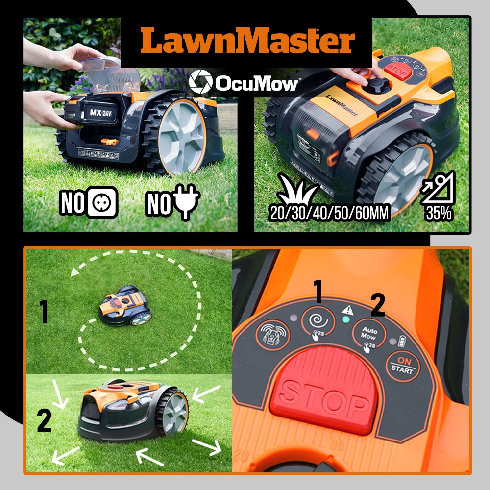 Tondeuse Robot LawnMaster VRM16 MAX