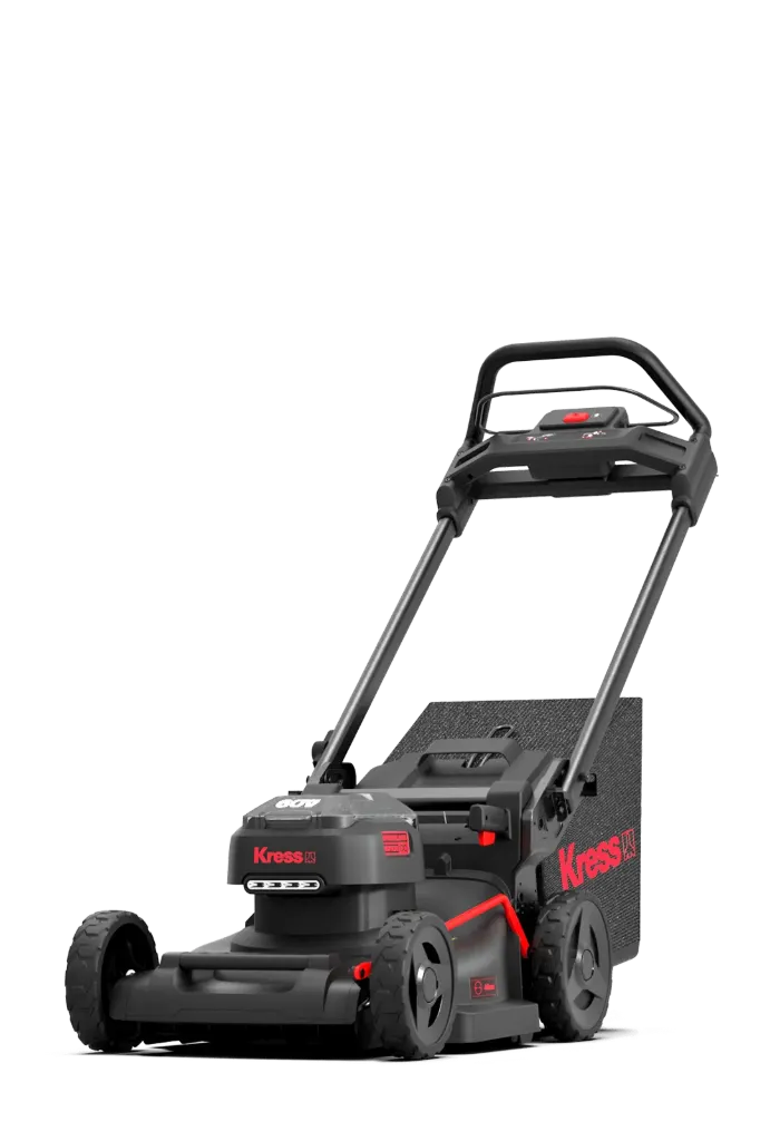 Promo Kress Tondeuse professionnelle 60 V KG756E.9 + batterie + chargeur
