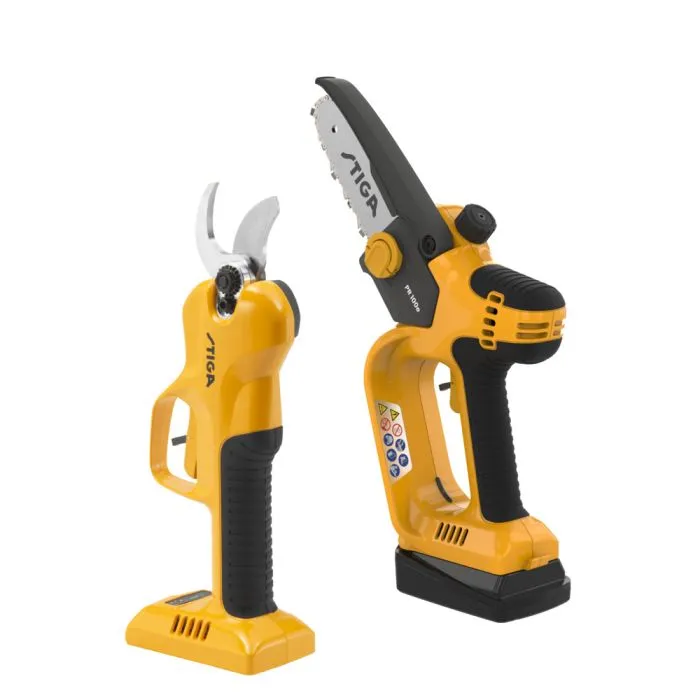 Sécateur et scie d'élagage sur batterie SP 100e Kit Stiga*