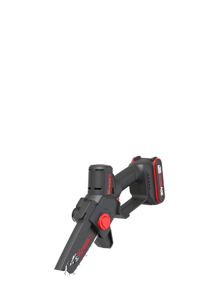 Promo Kress scie d’élagage sans fil KG343E+1 batterie KAB02 + 1x chargeur KAC04*