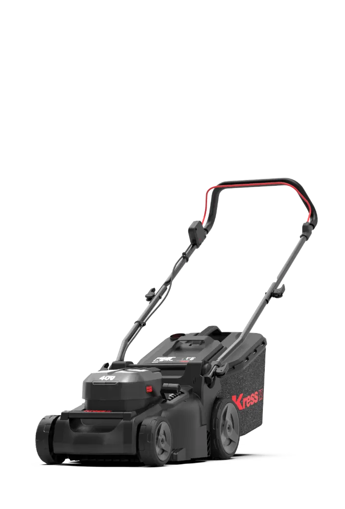 Promo Kress tondeuse sans fil 37cm KG745+2 batteries KAB04 + 1x chargeur KAC04*