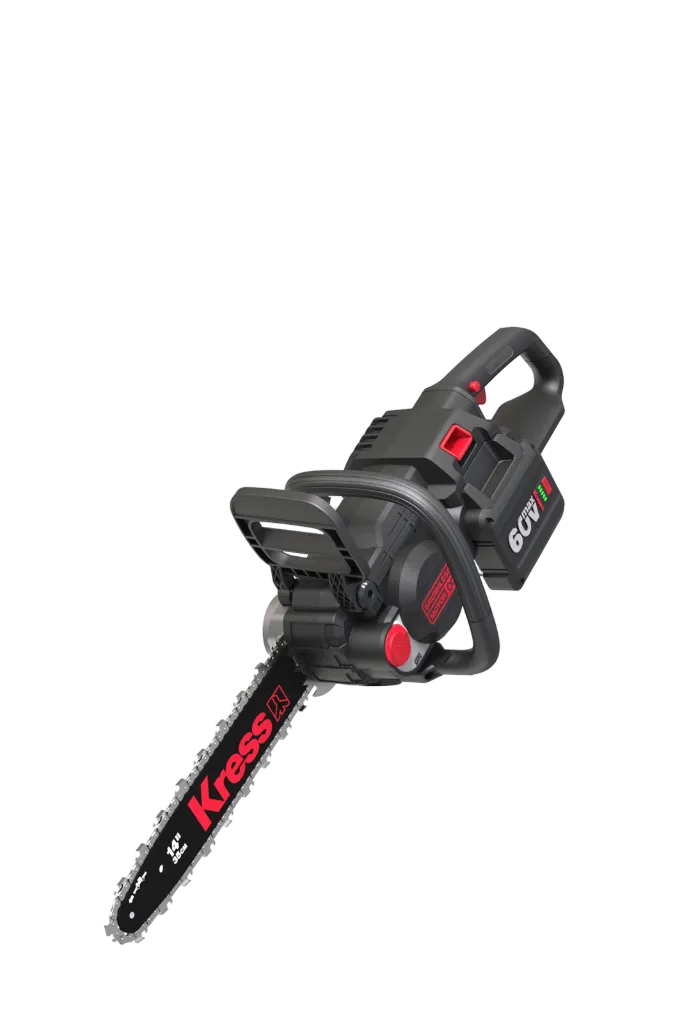 Promo Kress Tronçonneuse sans fil 35cm KG367E.9+1 batteries KA3000 + 1x chargeur KA3713*