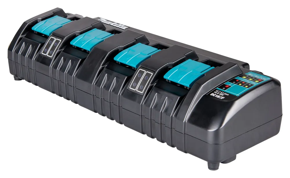 Chargeur 4 batteries Makstar Li-Ion 14,4 à 18 V - DC18SF 196426-3*