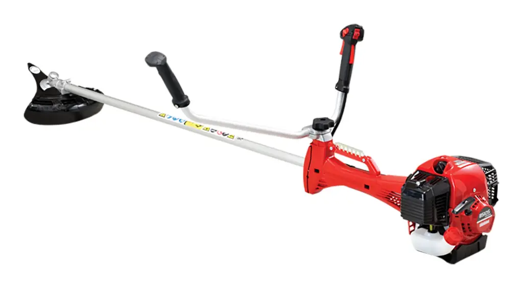 SHINDAIWA Débroussailleuse B510S, levier-U, lame metal
