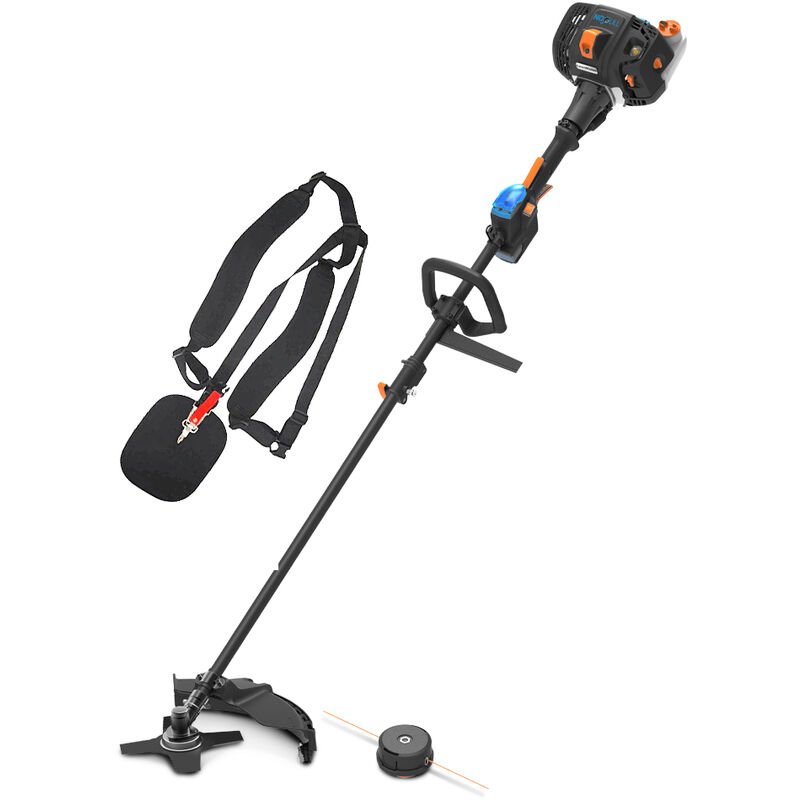 Débroussailleuse thermique 26cc avec démarrage électrique LawnMaster