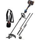 Débroussailleuse thermique 26cc 4 en 1 avec démarrage électrique