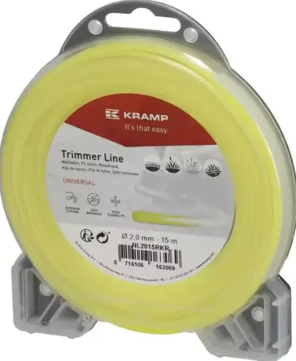 [NL2015RKR] Fil de coupe Ø 2mm 15m rond jaune Kramp